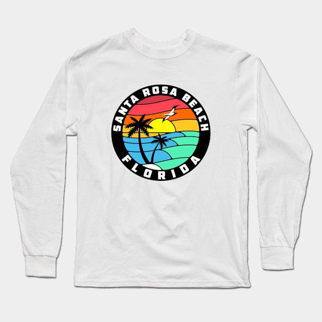 Santa Rosa Beach Florida FL Long Sleeve T-Shirt by DD2019